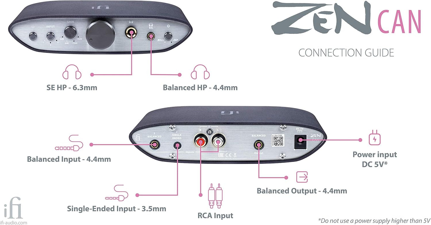 IFI Zen Cam Headphone amp/ pre amp Open Box