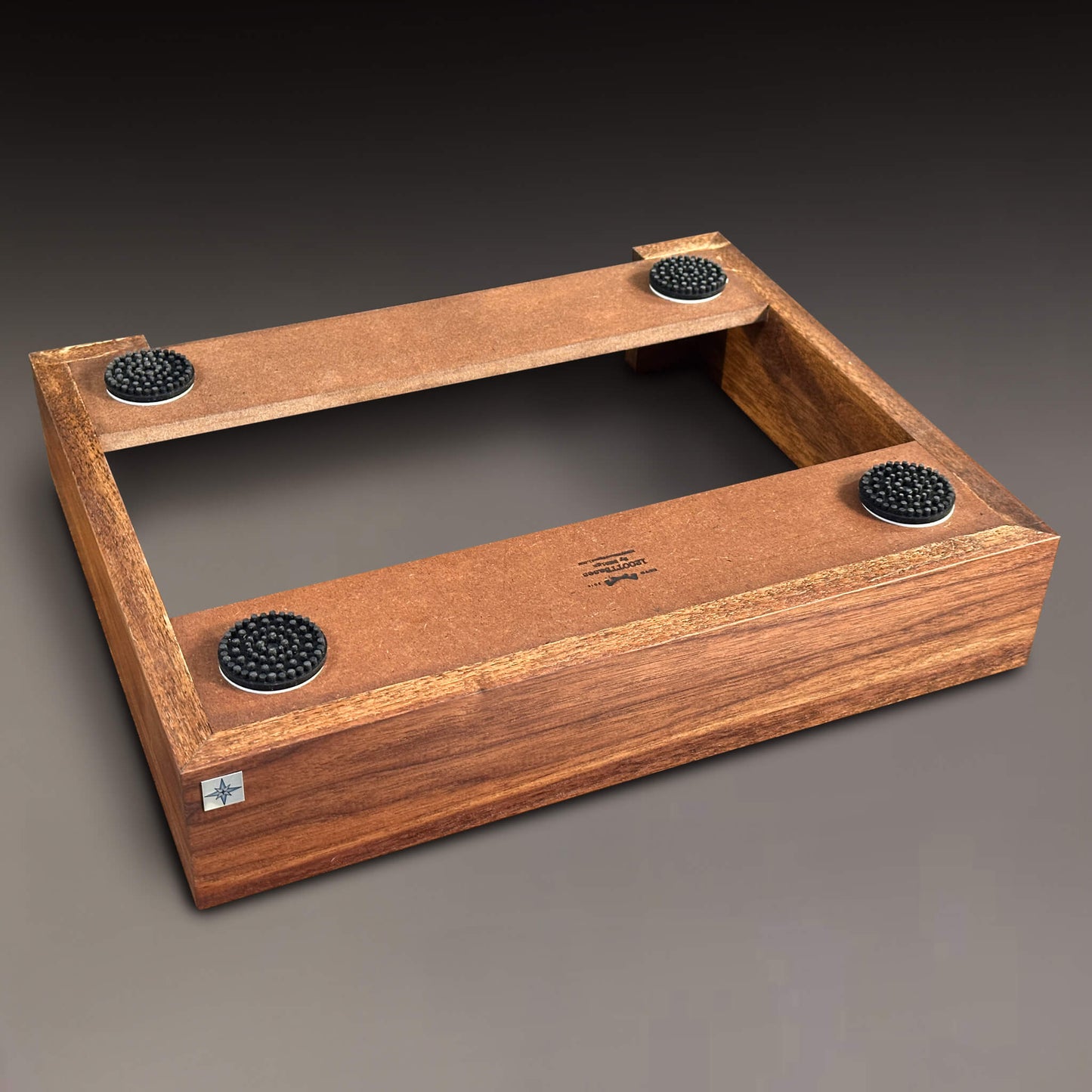 Handcrafted Walnut Base Cabinet