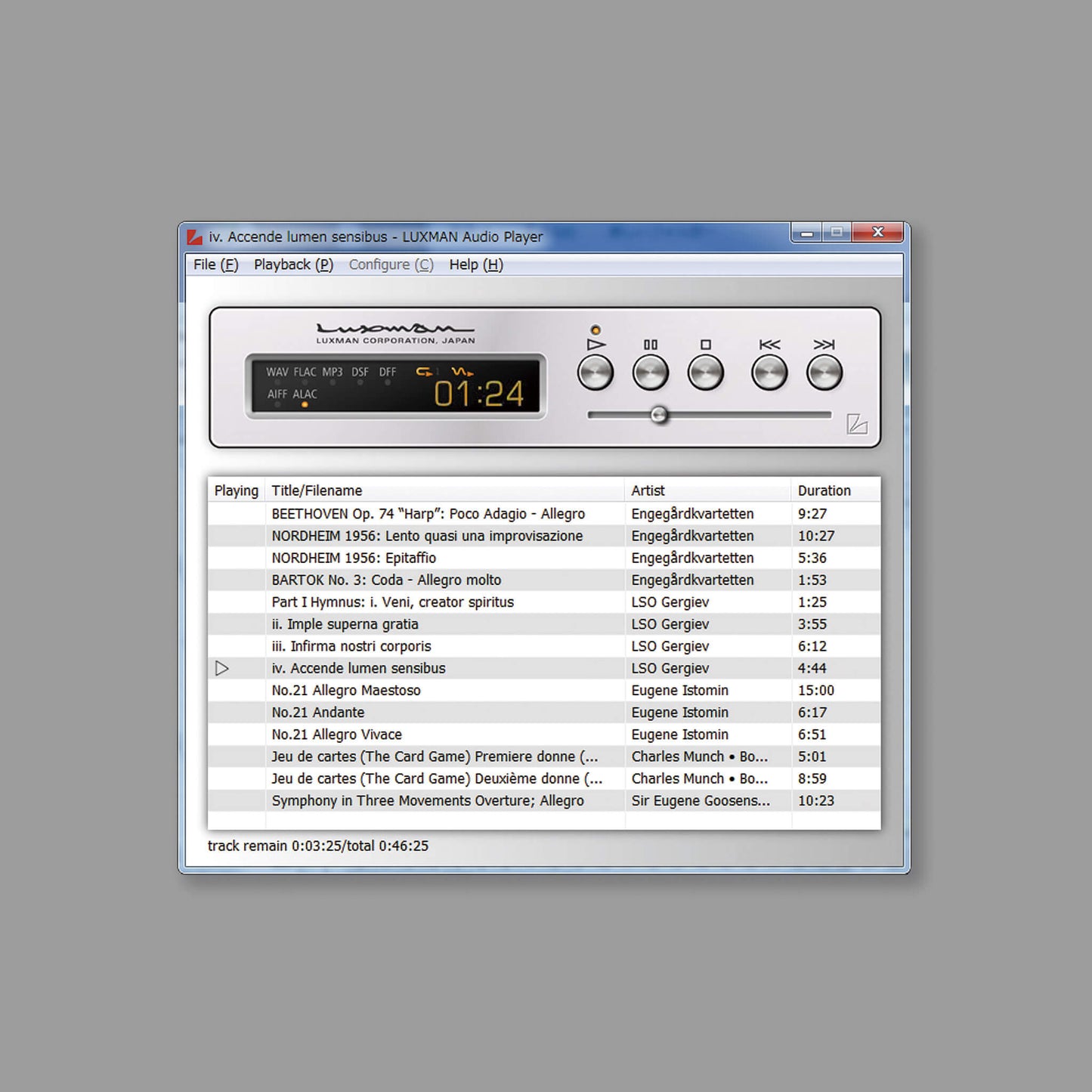 Luxman D-03X CD Player