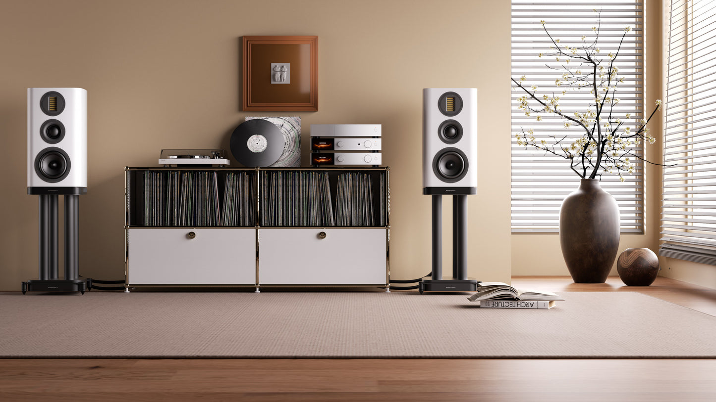 Wharfedale Evo 5.2 Bookshelf Speakers (with stands)