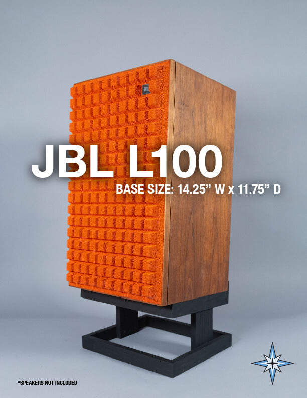 A Pair of Skylabs Classic Wood Speaker Stands