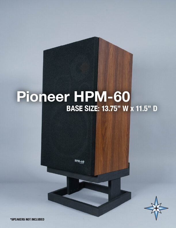 A Pair of Skylabs Classic Wood Speaker Stands