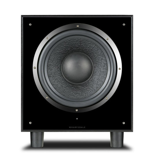 Wharfedale SW-12 Active Subwoofer - 12-Inch 300W Powered Subwoofer