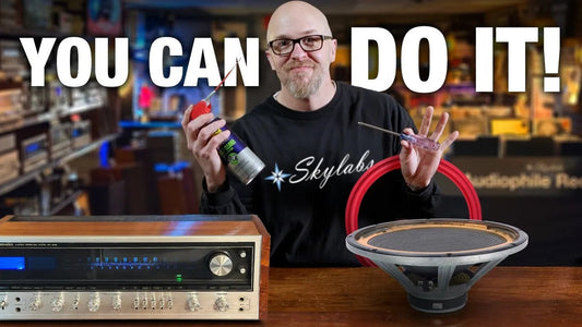 Stop Throwing Away Your Vintage Gear! (A Beginner's Guide to DIY Stereo Repair)