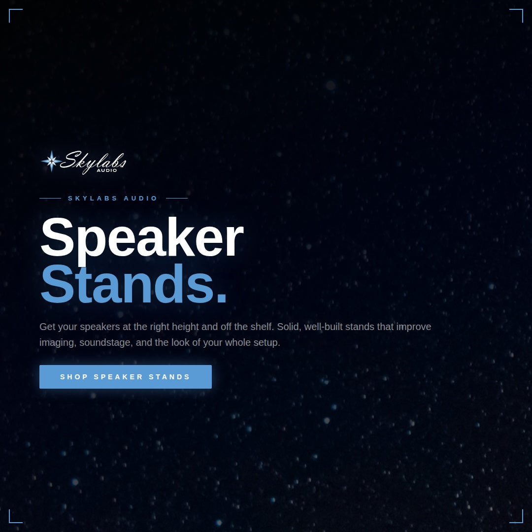 Speaker stands