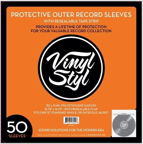 Vinyl Styl 3 mil Outer Sleeves