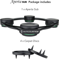 IsoAcoustics Subwoofer Isolation Stand: Aperta Sub