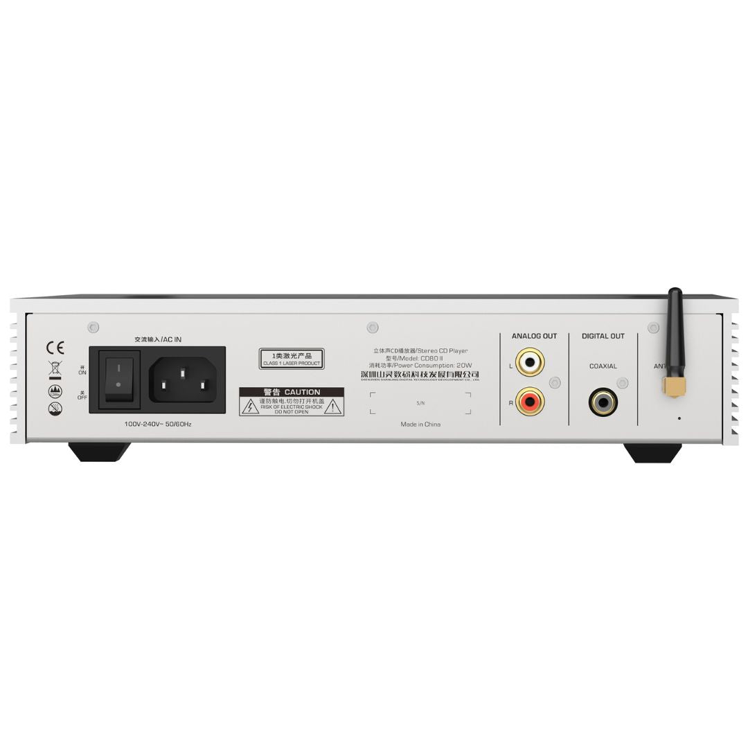 Shanling CD80II Compact CD Player with DAC and Headphone Amplifier