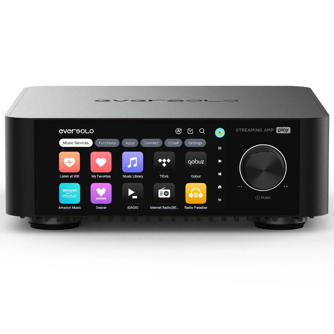 Eversolo Play CD Edition: Streaming Amplifier - All-in-One Hi-Fi System