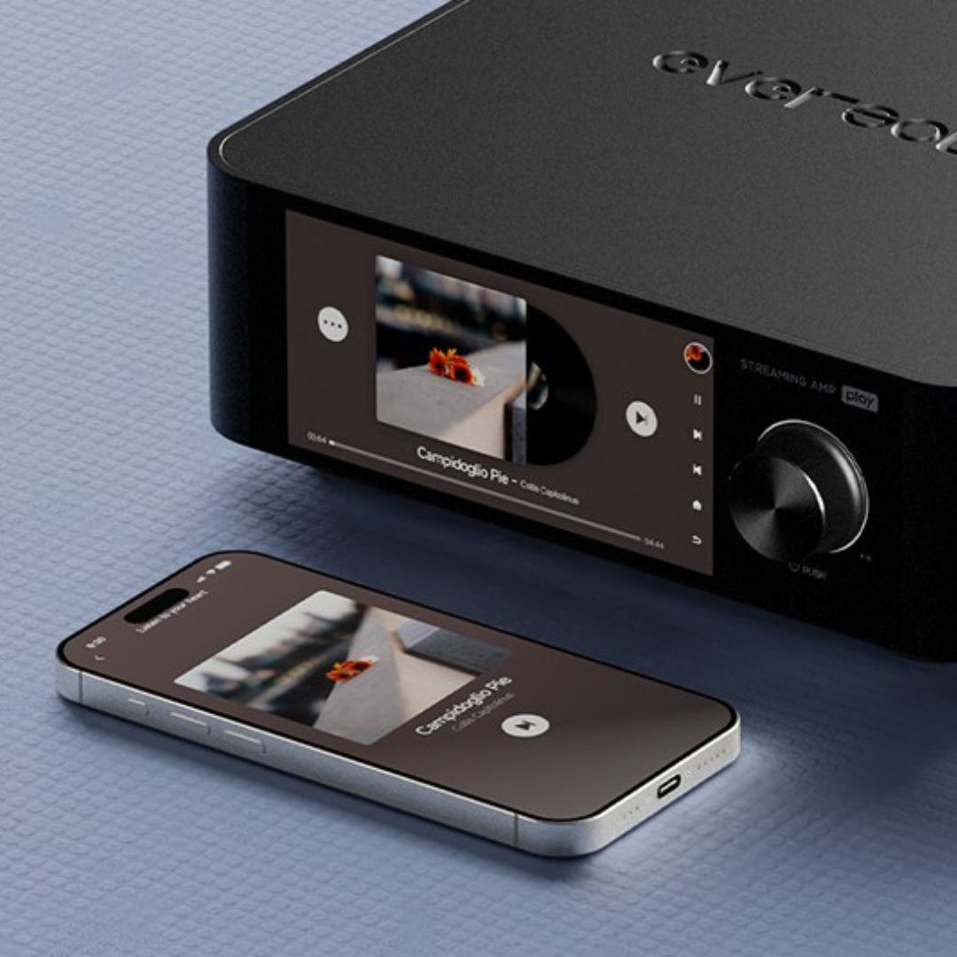 Eversolo Play CD Edition: Streaming Amplifier - All-in-One Hi-Fi System