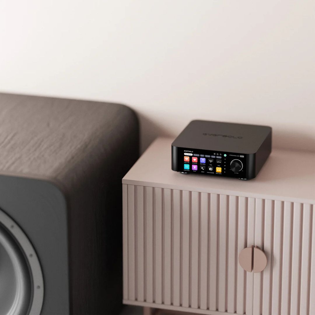 Eversolo Play CD Edition: Streaming Amplifier - All-in-One Hi-Fi System