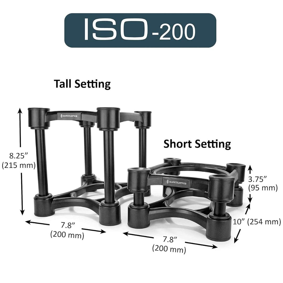 ISOAcoustics ISO-200 Isolation Stands