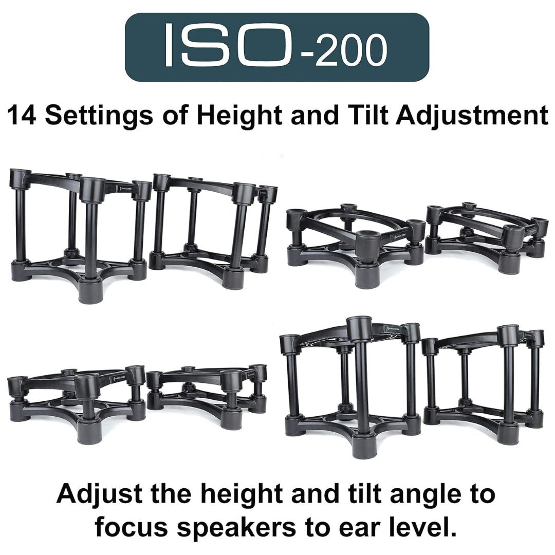 ISOAcoustics ISO-200 Isolation Stands