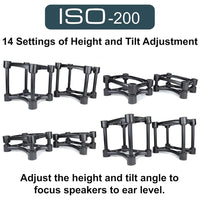 ISOAcoustics ISO-200 Isolation Stands (set of 2)
