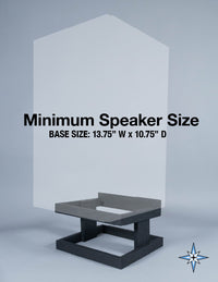 Skylabs Classic Wood Speaker Stands (Pair)