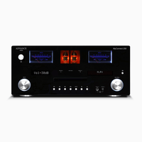 Advance Paris MyConnect 250 All-in-One Stereo System, black color, showing front panel with display screens, control knobs, and input/output ports.