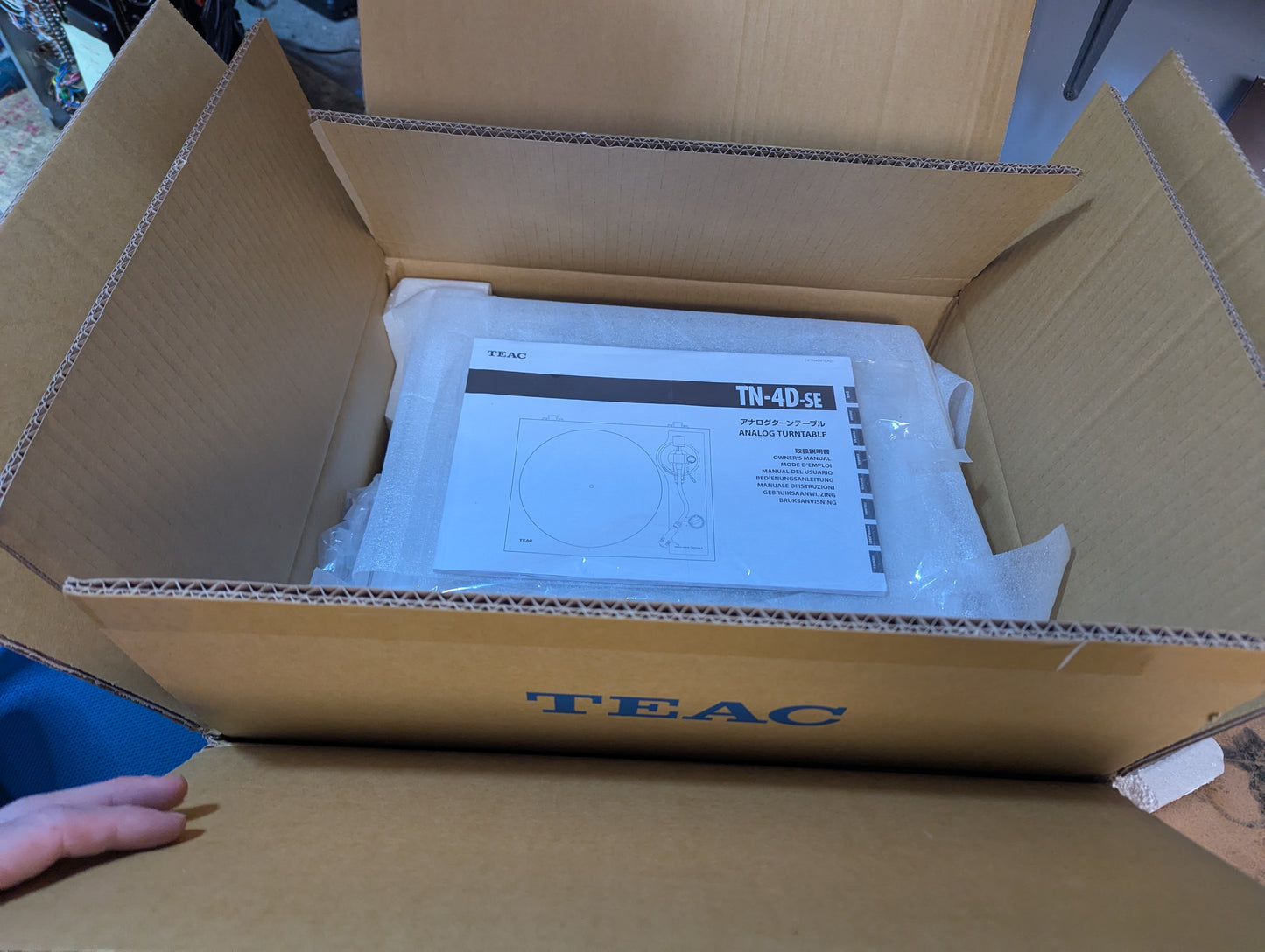 Teac TN-4D-SE Direct Drive Turntable (Demo Unit)