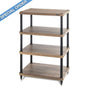 Solidsteel S3 Series Audio Rack – 4 Shelves