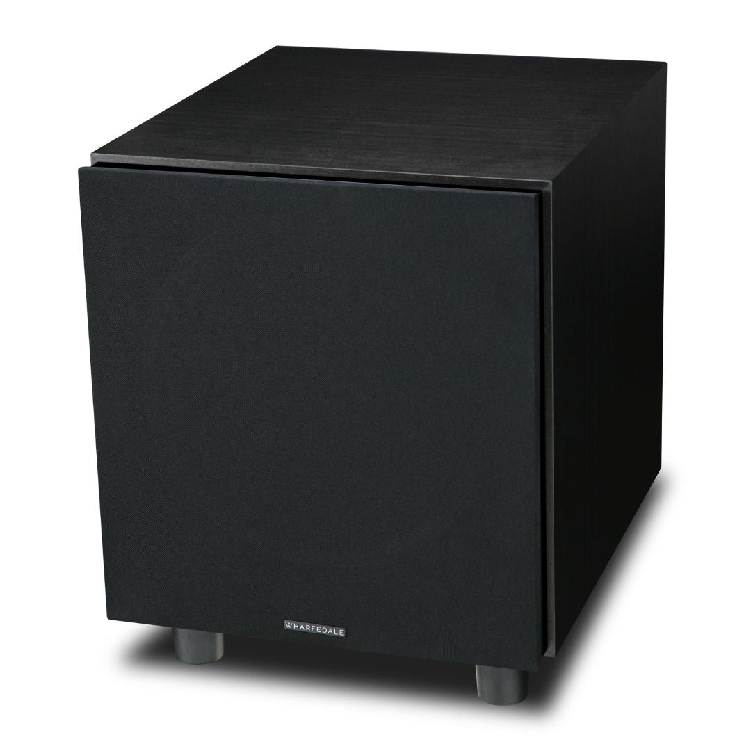 Wharfedale SW-12 Active Subwoofer - 12-Inch 300W Powered Subwoofer