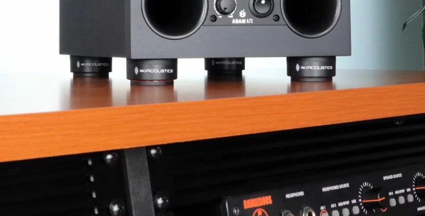 IsoAcoustics ISO-PUCK 76 - Studio Monitor & Speaker Isolation (2-Pack)