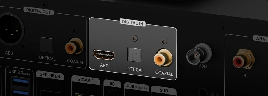 Coaxial / Optical Input