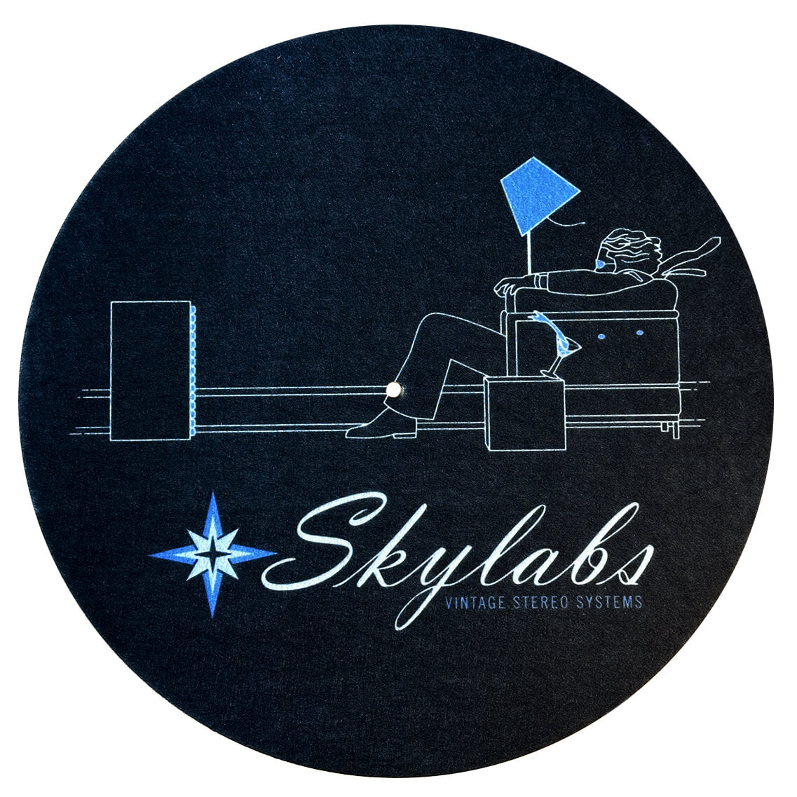 Skylabs "Crank it Up" Felt Turntable Slipmat