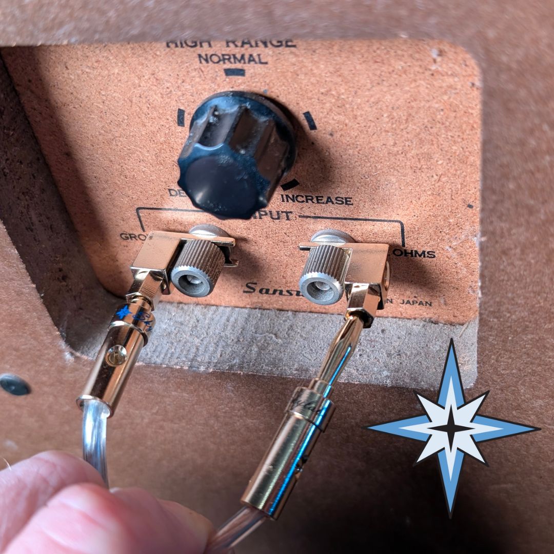 Skylabs Gold Plated Spade Connectors- set of 4