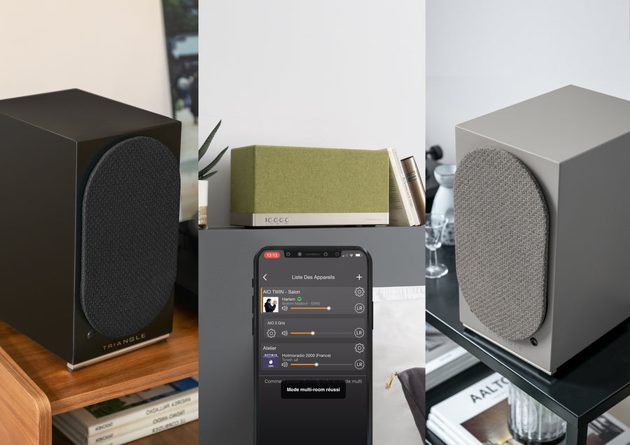 MUSIC AND SPEAKERS, AT YOUR FINGERTIPS