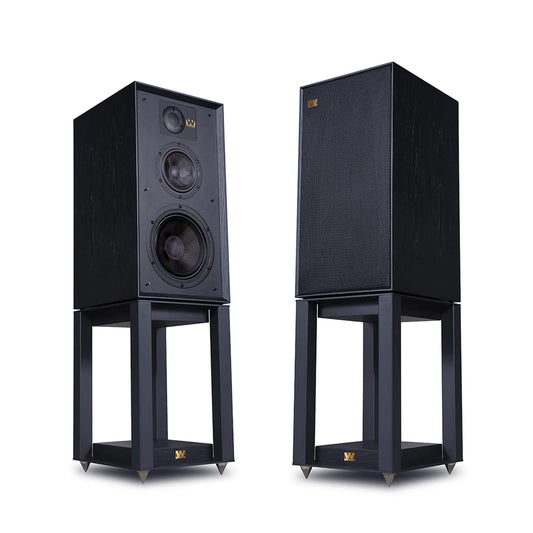 Wharfedale Linton 85th with Stands Open Box (Black)