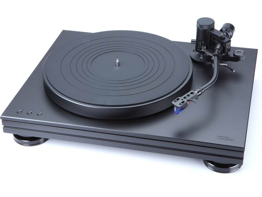 Music Hall Stealth turntable - top view
