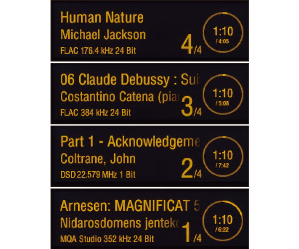  Stylish enclosure with high-definition organic EL display
