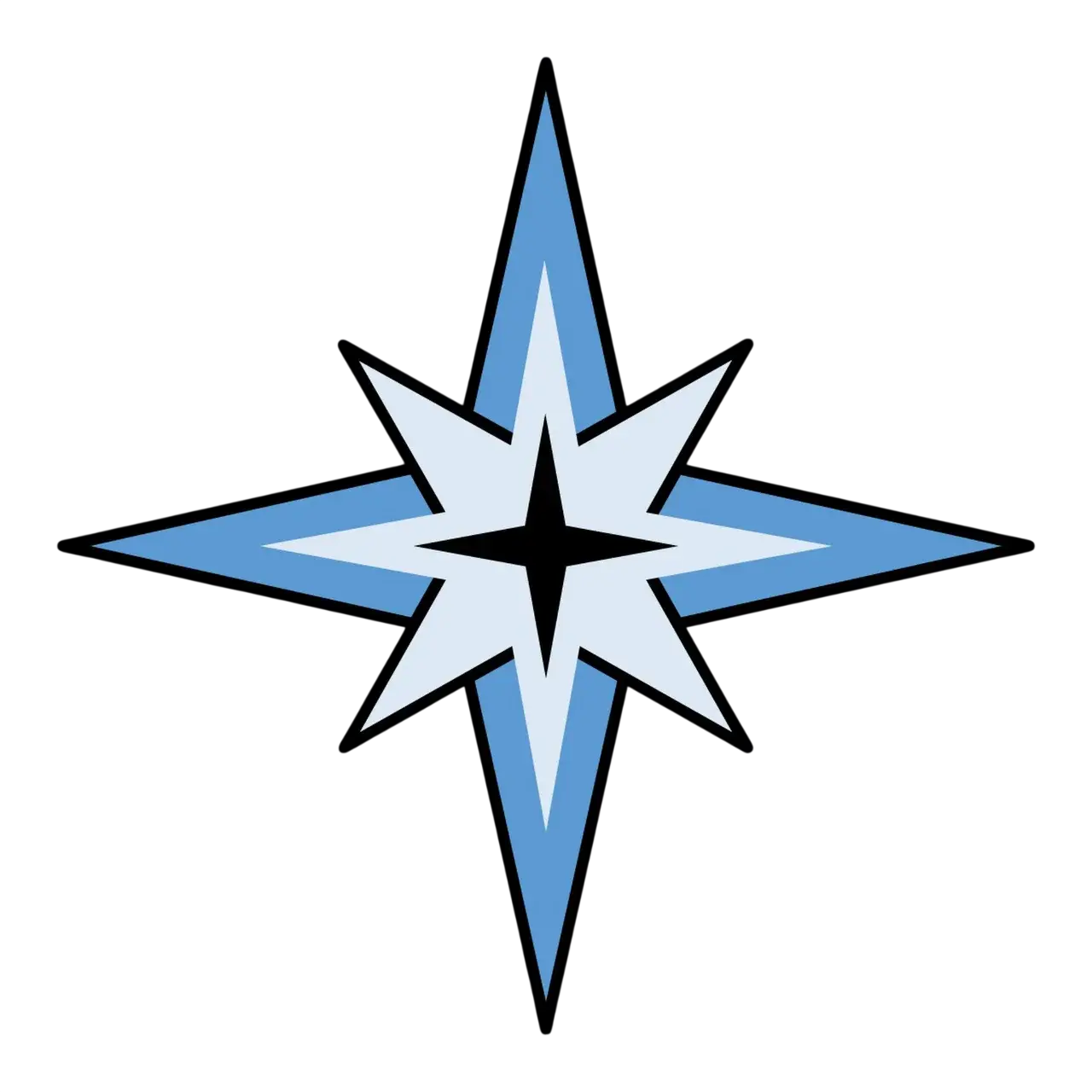 Spinning star decoration